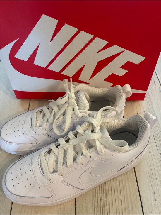 Nike Other - Nike Court White Low-Top Leather Sneakers